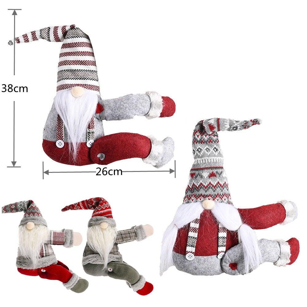 Christmas Curtain Holder Merry Christmas Decorations For Home Ornaments New Year Santa Claus Xmas Curtain Home Decor Santa Snowman Reindeer Merry Christmas Window Decoration Curtain Holdbacks Ties Christmas Tree Ornaments Decoration Ideas For Living Room