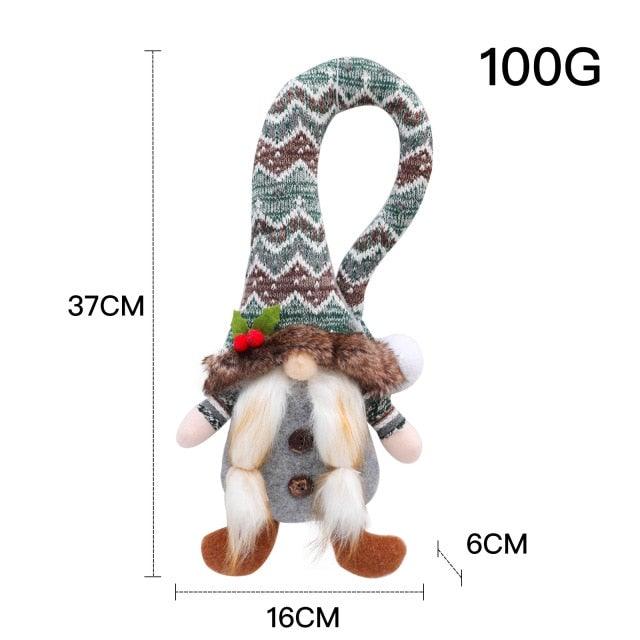 Christmas Decoration Faceless Doll Doll Curtain Buckle Christmas Home Curtain Buckle Decoration Props Christmas Decorations Christmas  Ornaments Thanks Giving Day Gifts 37x16x6