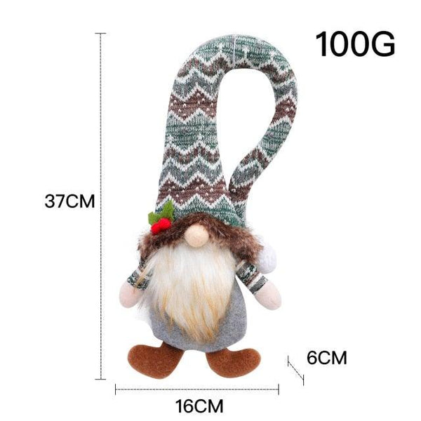 Christmas Decoration Faceless Doll Doll Curtain Buckle Christmas Home Curtain Buckle Decoration Props Christmas Decorations Christmas  Ornaments Thanks Giving Day Gifts 37x16x6