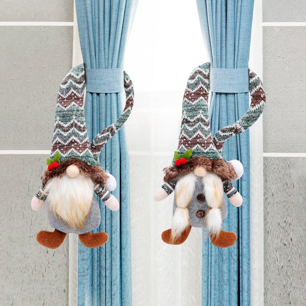 Christmas Decoration Faceless Doll Doll Curtain Buckle Christmas Home Curtain Buckle Decoration Props Christmas Decorations Christmas  Ornaments Thanks Giving Day Gifts 37x16x6