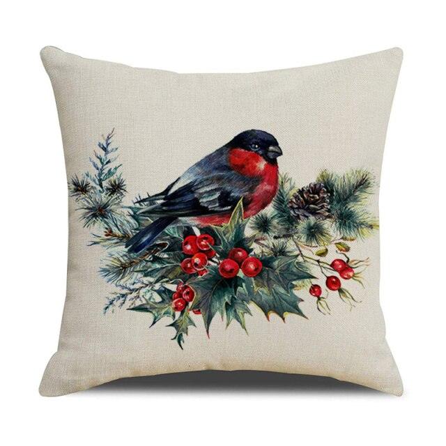 Christmas Green Stripe Pattern Cotton Linen Throw Pillow Christmas Stripe Pillow Cases Christmas Green Decorative Cushion Cover Cotton Linen Pillowcase Indoor Sofa Decorations Home Sofa Decorative Pillowcase 45X45CM