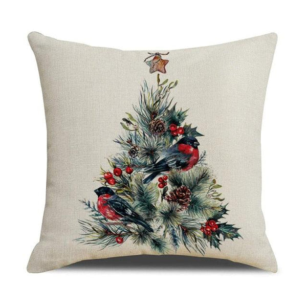 Christmas Green Stripe Pattern Cotton Linen Throw Pillow Christmas Stripe Pillow Cases Christmas Green Decorative Cushion Cover Cotton Linen Pillowcase Indoor Sofa Decorations Home Sofa Decorative Pillowcase 45X45CM