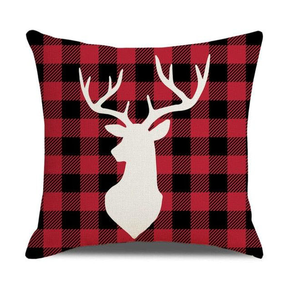 Christmas Pillow Covers Xmas Decorative Christmas Pillow Covers Christmas Decor Pillow Cases Retro Beautiful Cushion Cover Throw Pillowcase Winter Holiday Cushion Case For Home Decor 45x45CM