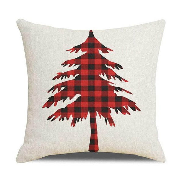 Christmas Pillow Covers Xmas Decorative Christmas Pillow Covers Christmas Decor Pillow Cases Retro Beautiful Cushion Cover Throw Pillowcase Winter Holiday Cushion Case For Home Decor 45x45CM
