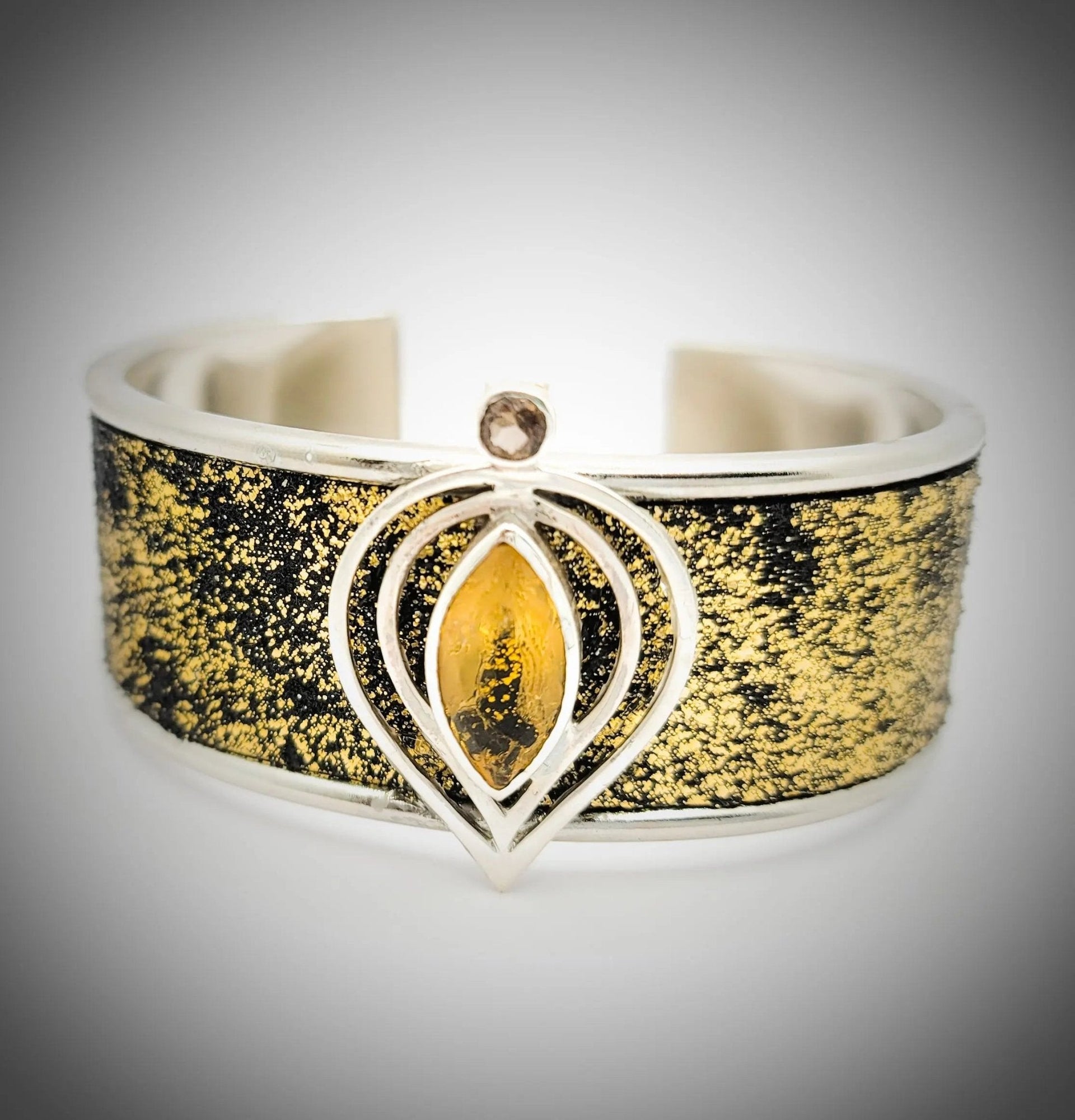 Citrine Gemstone Bangle