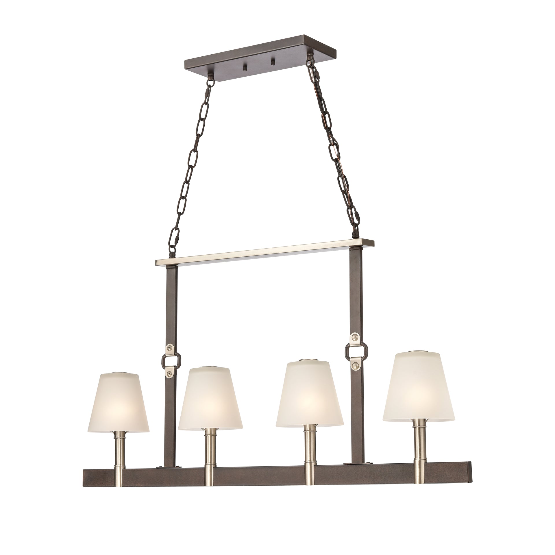 Armstrong Grove 36'' Wide 4-Light Linear Chandelier - Espresso