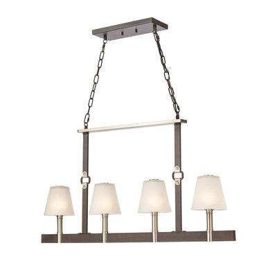 Armstrong Grove 36'' Wide 4-Light Linear Chandelier - Espresso