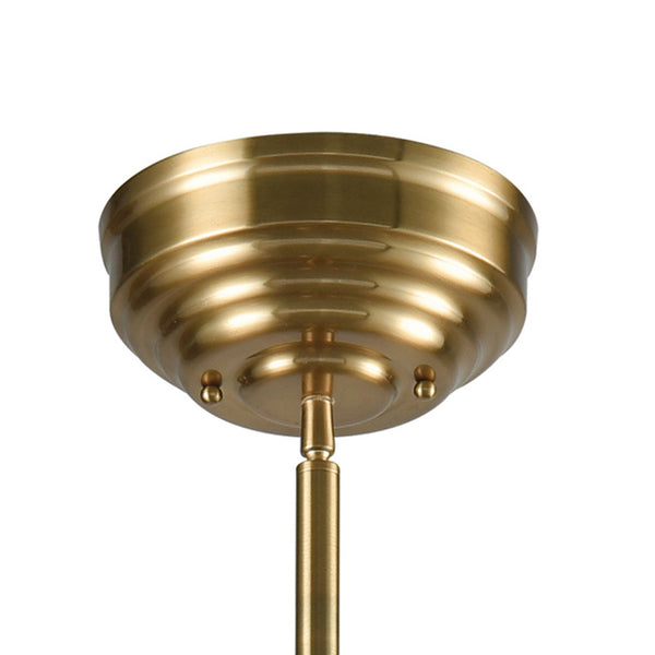 Chadwick 47'' Wide 3-Light Linear Chandelier - Satin Brass