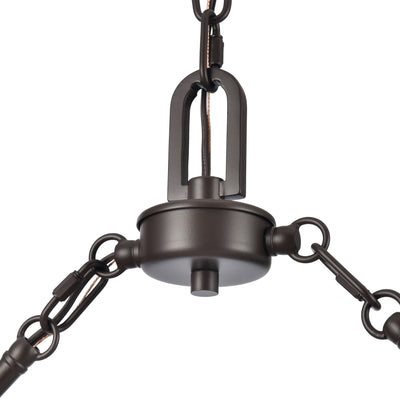 Marion 36'' Wide 3-Light Linear Chandelier - Oil Rubbed Bronze
