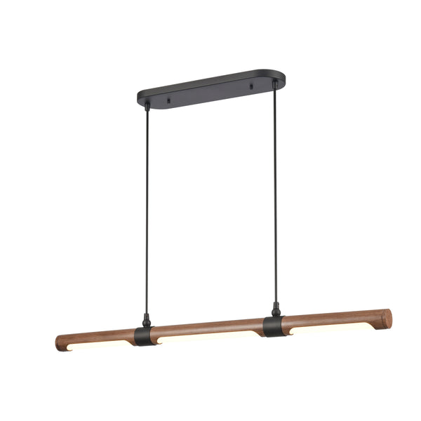Wyatt 40.5'' Wide Integrated LED Linear Chandelier - Matte Black