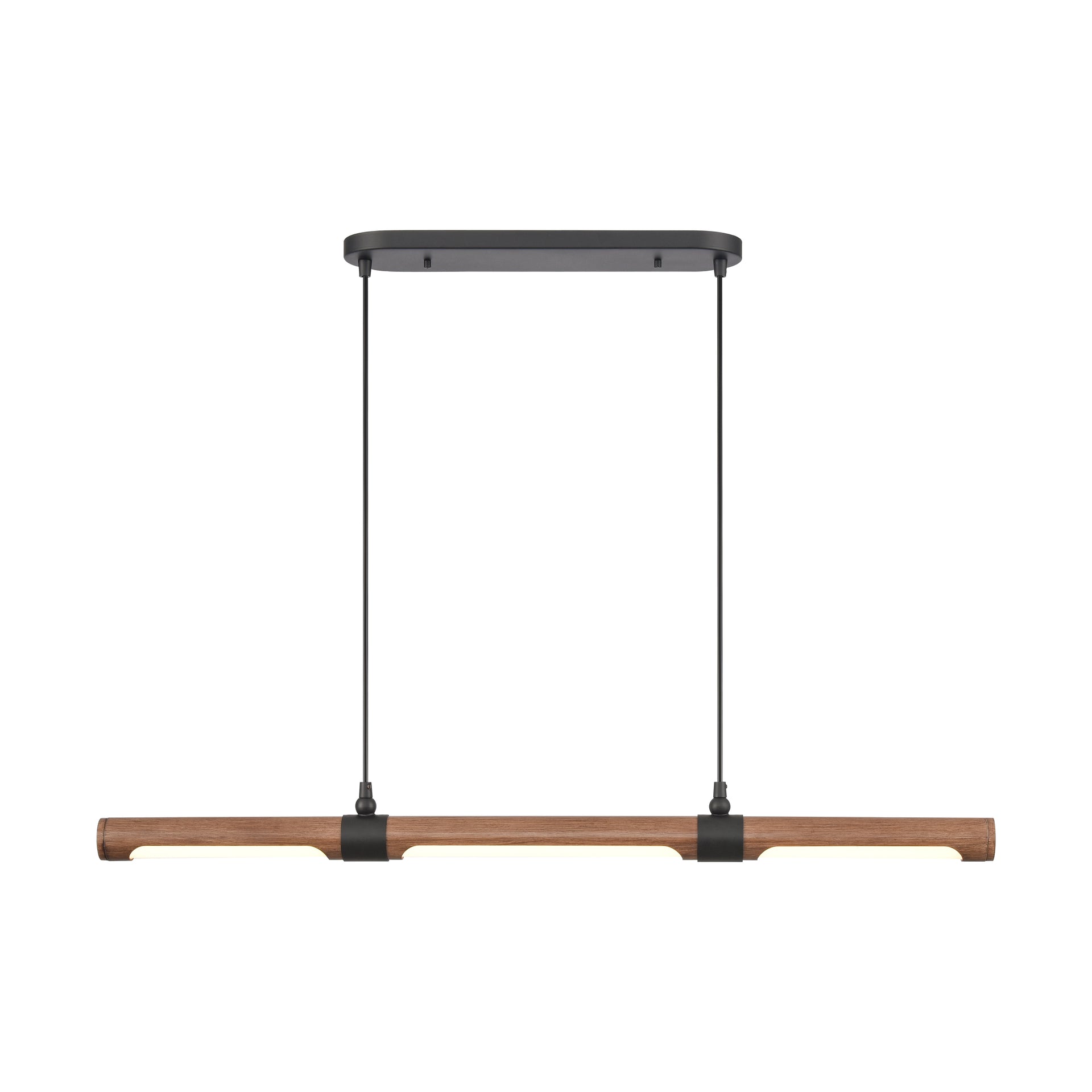 Wyatt 40.5'' Wide Integrated LED Linear Chandelier - Matte Black