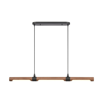 Wyatt 40.5'' Wide Integrated LED Linear Chandelier - Matte Black