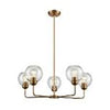 Astoria 28'' Wide 5-Light Chandelier - Gold