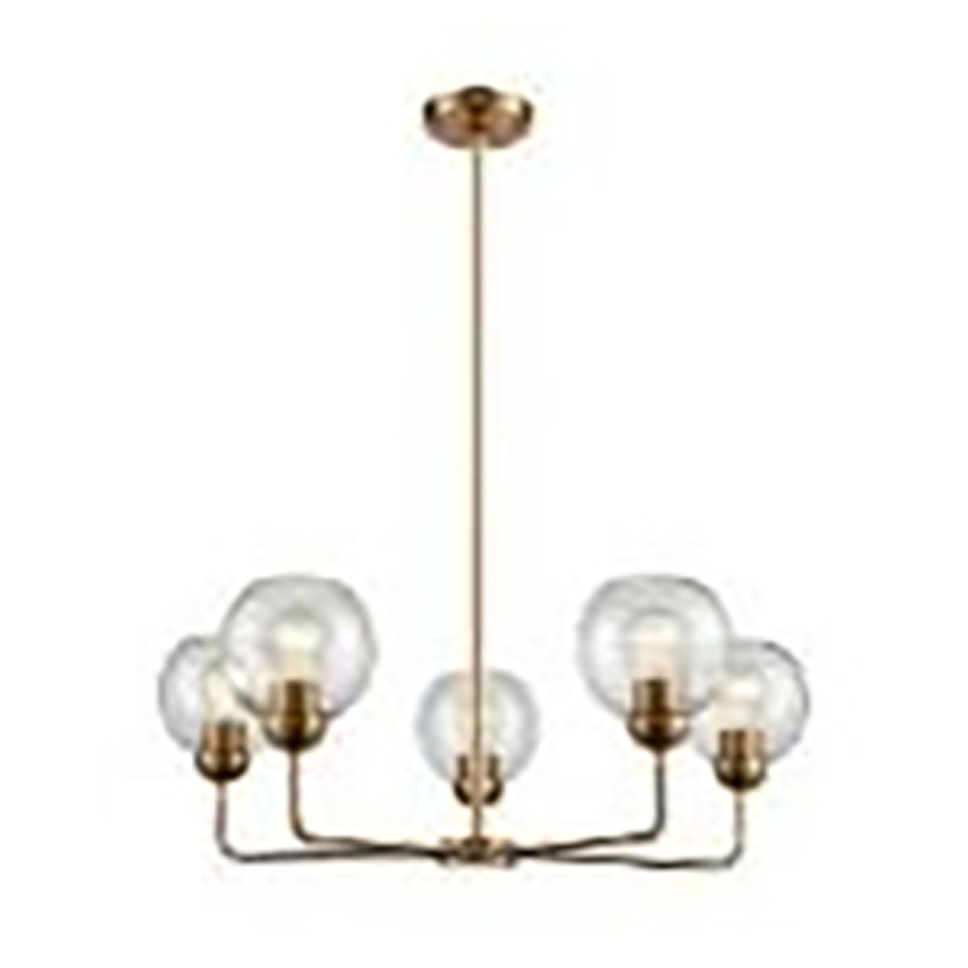 Astoria 28'' Wide 5-Light Chandelier - Gold