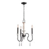 Brownell 17'' Wide 3-Light Chandelier - Anvil Iron