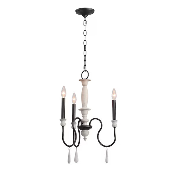 Brownell 17'' Wide 3-Light Chandelier - Anvil Iron