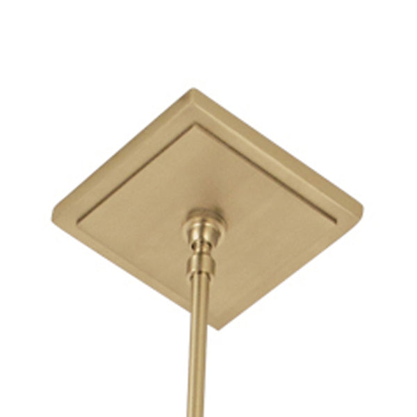 Carnival 49.5'' Wide 6-Light Chandelier - Satin Brass