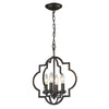 Chandette 14'' Wide 4-Light Chandelier - Oil Rubbed Bronze