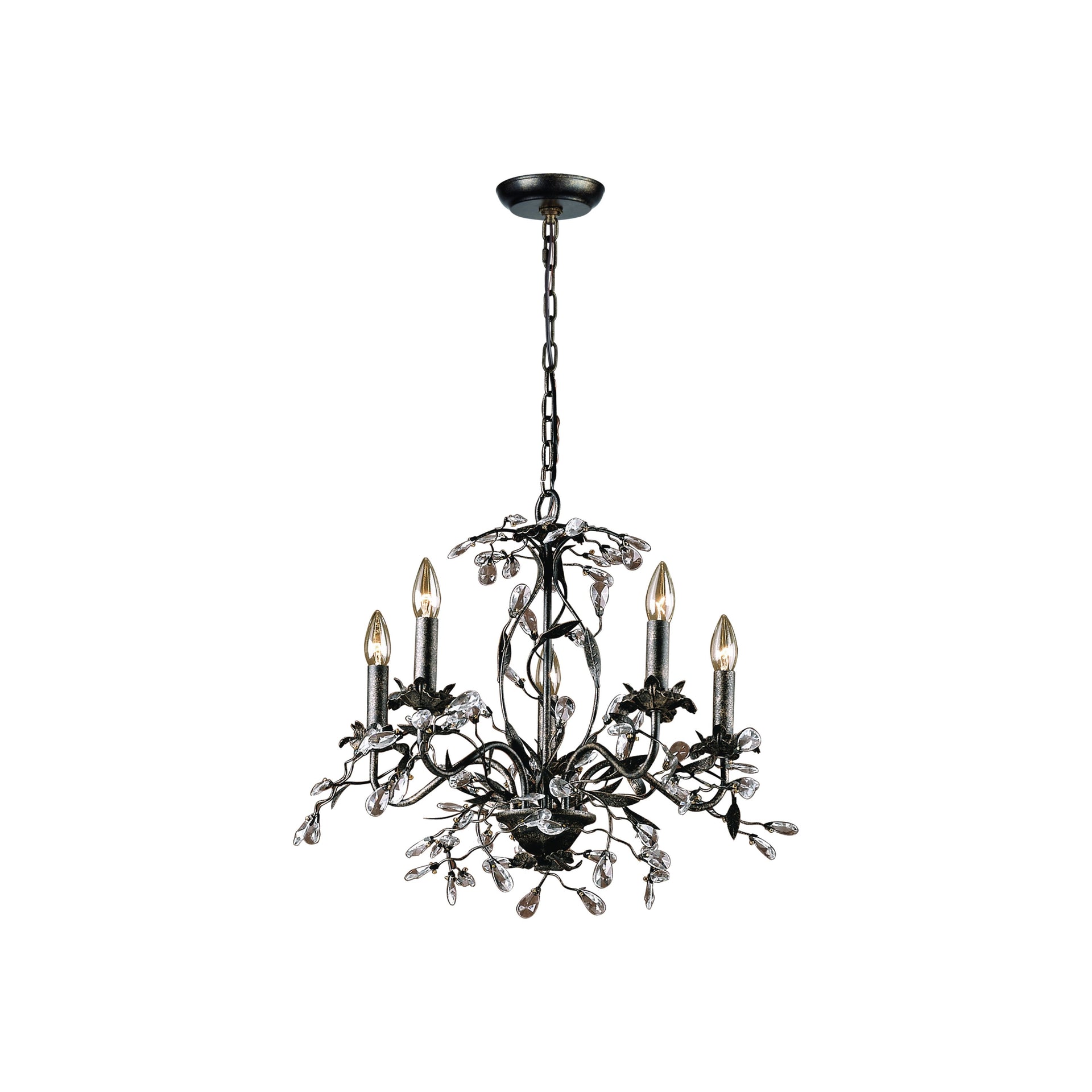 Circeo 21'' Wide 5-Light Chandelier - Deep Rust