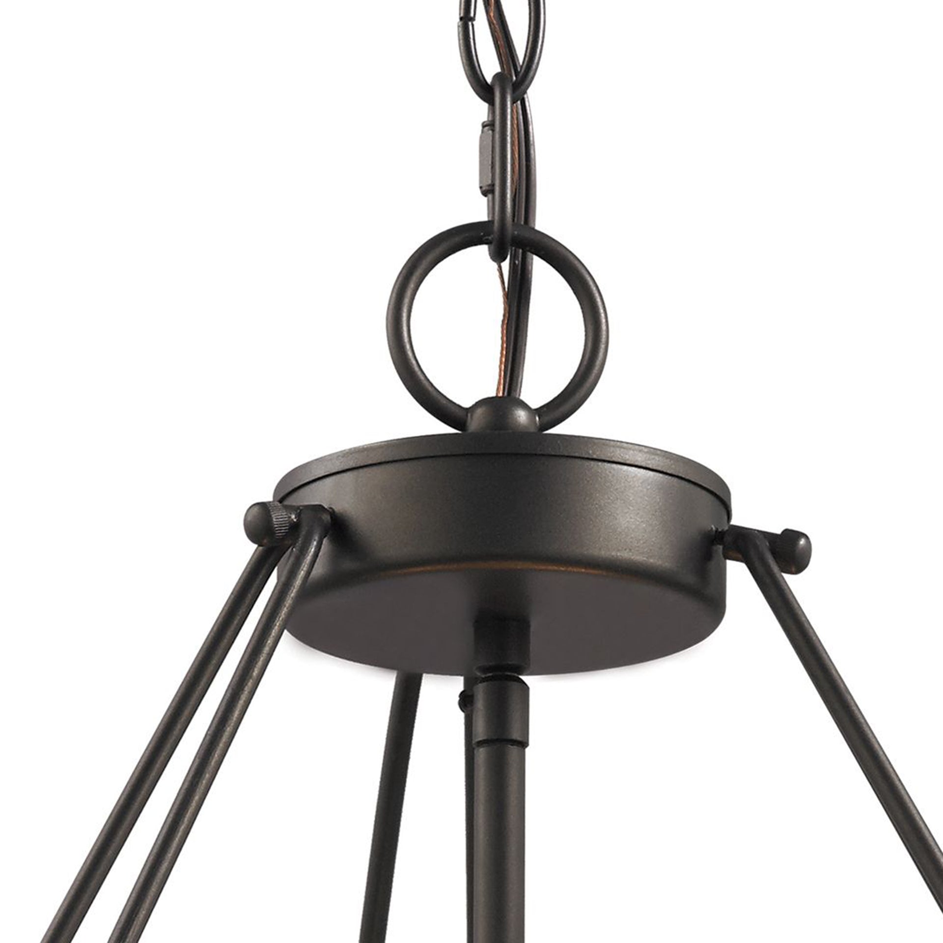 Ethan 18'' Wide 3-Light Chandelier - Tiffany Bronze