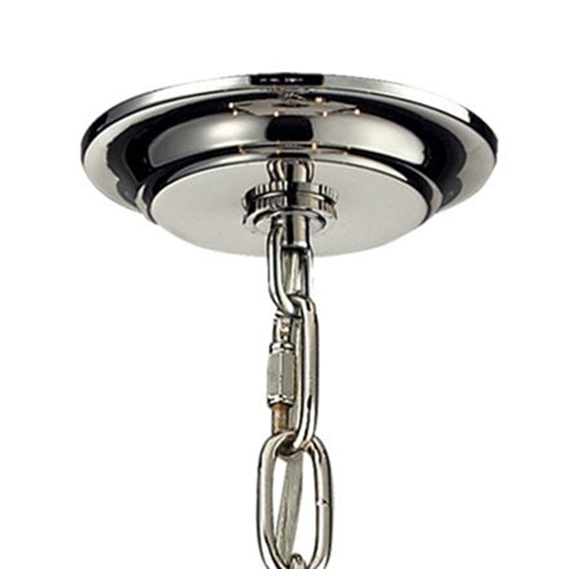 Exitor 34'' Wide 6-Light Chandelier - Polished Nickel
