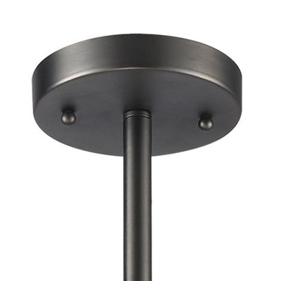Freeform 28'' Wide 6-Light Chandelier - Dark Graphite