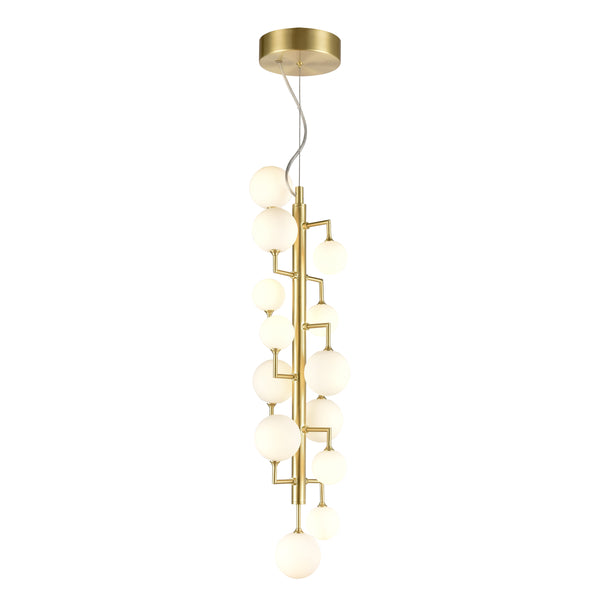 Keir 8'' Wide 13-Light Chandelier - Gold