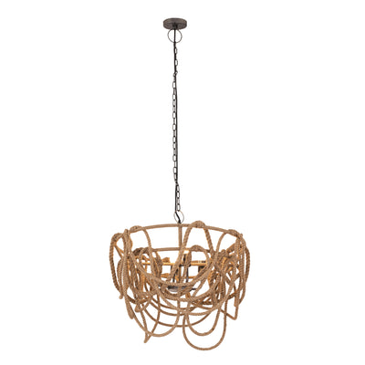 Macon 26'' Wide 4-Light Chandelier - Natural