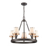 Marion 24.5'' Wide 5-Light Chandelier - Oil Rubbed Bronze