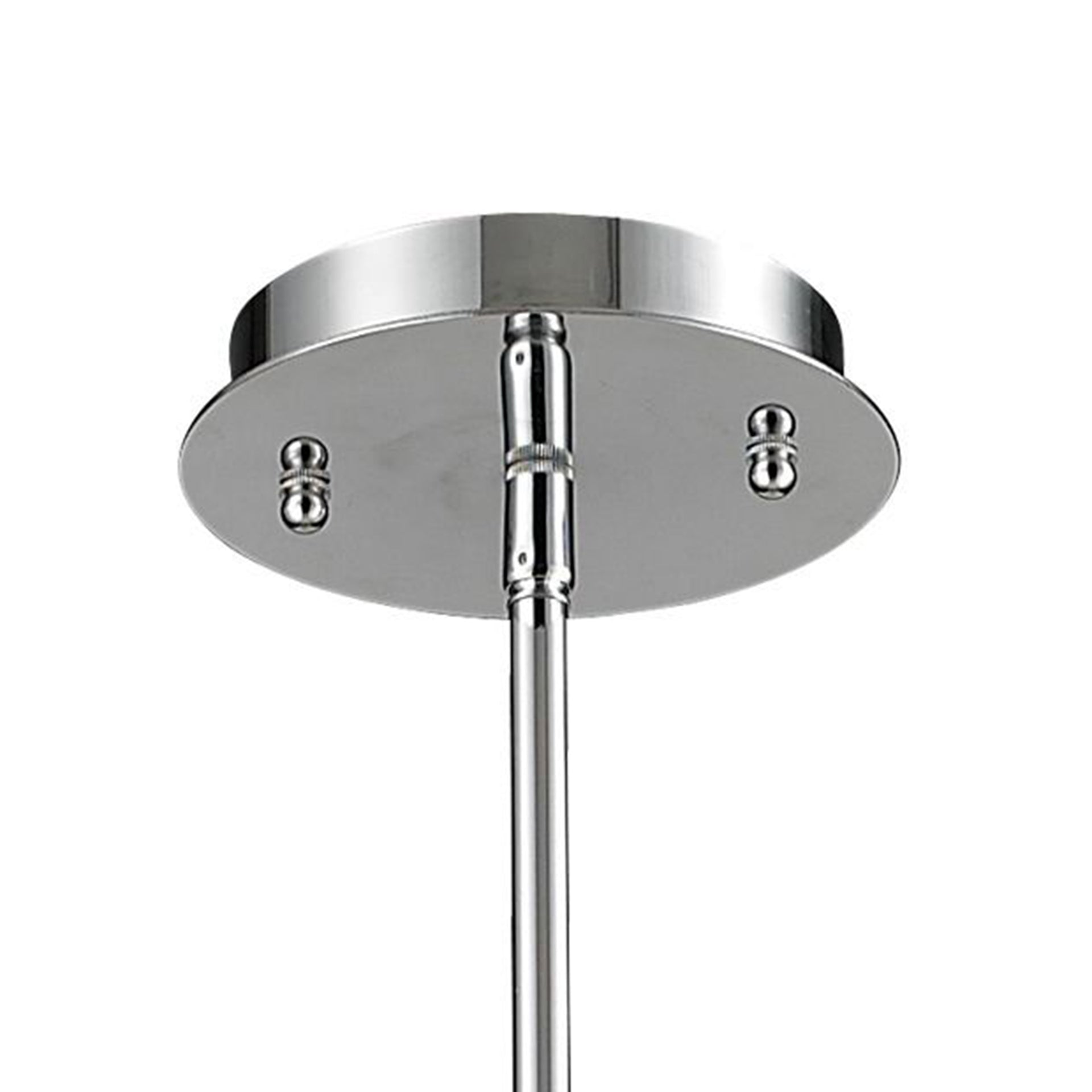 Saturn 24'' Wide 6-Light Chandelier - Chrome