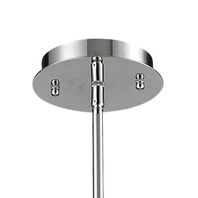 Saturn 24'' Wide 6-Light Chandelier - Chrome