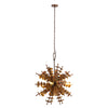 Sigma 28'' Wide 4-Light Chandelier - Autumn Brass
