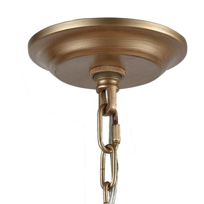 Sprigny 25'' Wide 6-Light Chandelier - Matte Gold
