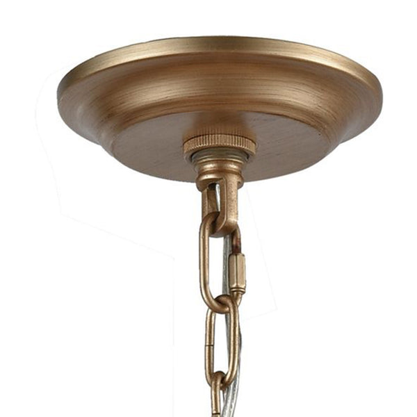 Sprigny 25'' Wide 6-Light Chandelier - Matte Gold