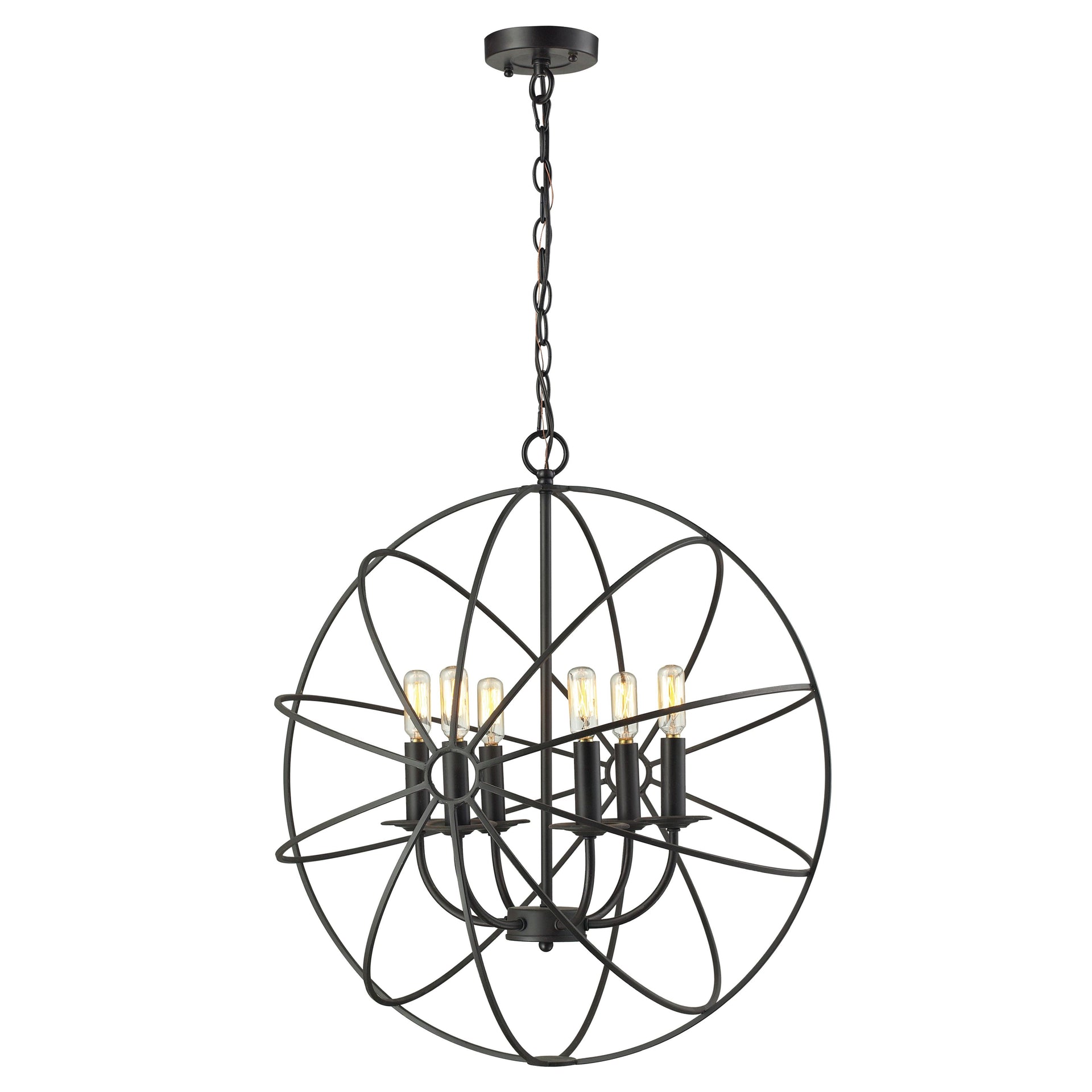 Yardley 23'' Wide 6-Light Chandelier - Oil Rubbed Bronze