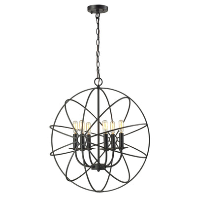 Yardley 23'' Wide 6-Light Chandelier - Oil Rubbed Bronze