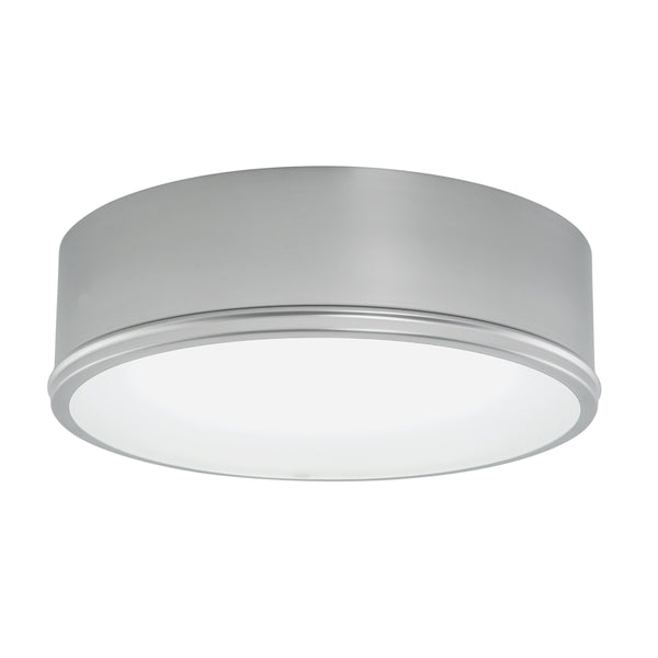 Getty 12'' Wide 2-Light Flush Mount - Brushed Nickel