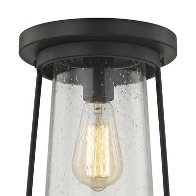 Hamel 8'' Wide 1-Light Flush Mount - Oil Rubbed Bronze