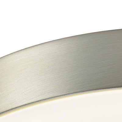 Holmby 11'' Wide 1-Light Flush Mount - Satin Nickel