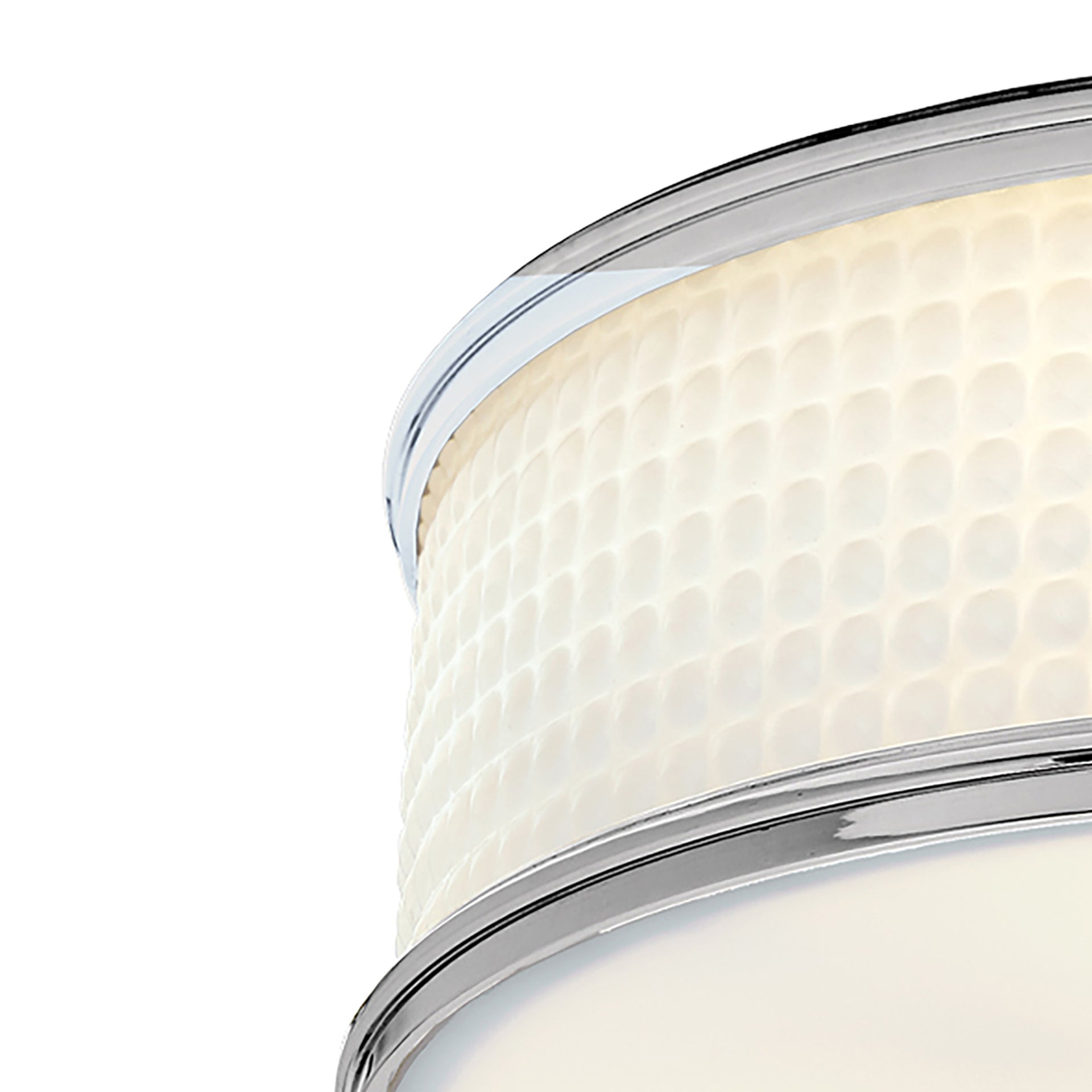 Prism 16.75'' Wide 3-Light Flush Mount - Polished Nickel