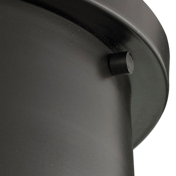 Simpson 10'' Wide 2-Light Flush Mount - Oil Rubbed Bronze