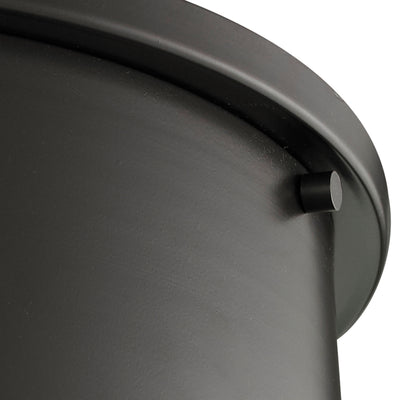 Simpson 14'' Wide 3-Light Flush Mount - Oil Rubbed Bronze