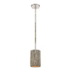 Abaca 5.25'' Wide 1-Light Mini Pendant - Polished Nickel