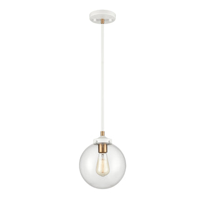 Boudreaux 8'' Wide 1-Light Mini Pendant - Matte White