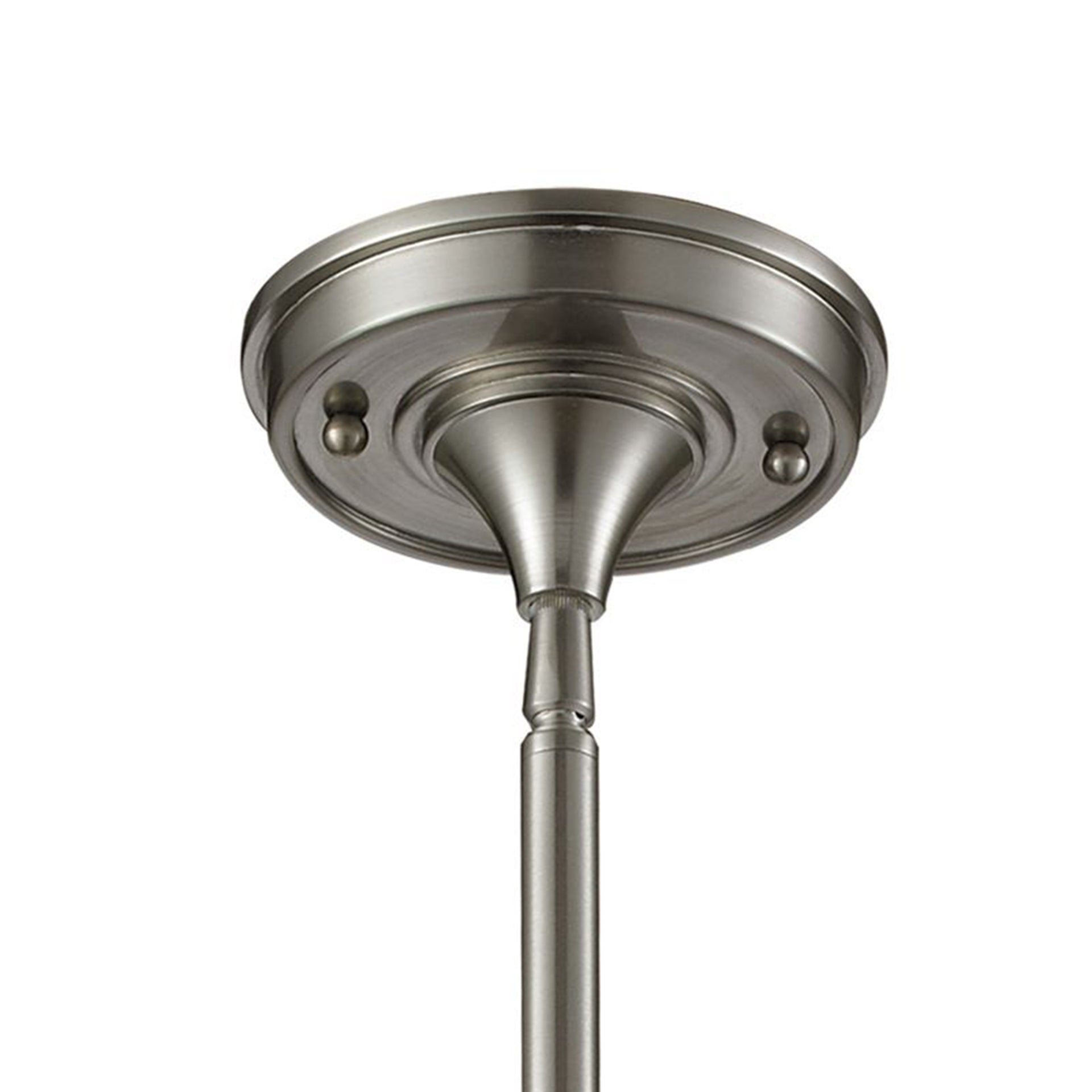 Carolton 8'' Wide 1-Light Mini Pendant - Brushed Nickel