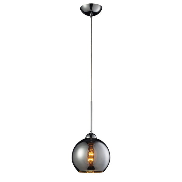 Cassandra 8'' Wide 1-Light Mini Pendant - Polished Chrome