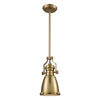 Chadwick 8'' Wide 1-Light Mini Pendant - Satin Brass
