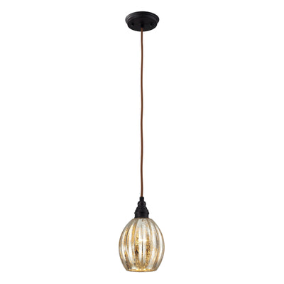 Danica 6'' Wide 1-Light Mini Pendant - Oiled Bronze