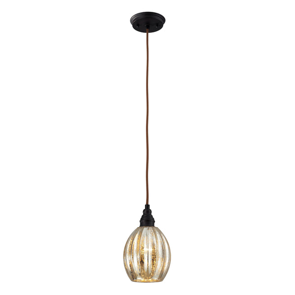 Danica 6'' Wide 1-Light Mini Pendant - Oiled Bronze
