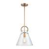 Gabby 11'' Wide 1-Light Mini Pendant - Brass